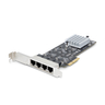 4-Port NBASE-T 2.5Gbps PCIe Network Card