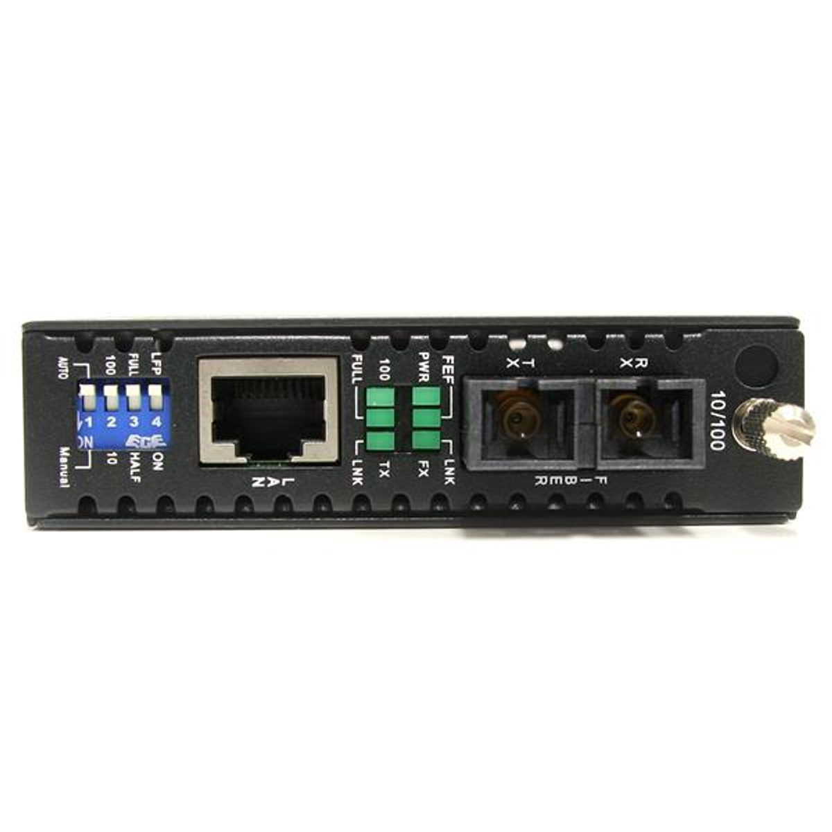 10/100 SM Fiber Media Converter SC 30 km