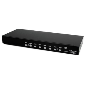 Startech, 8 Port 1U Rack Mount DVI USB KVM Switch