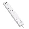 Power Strip 4Outlet Bs1363A Usb Charging