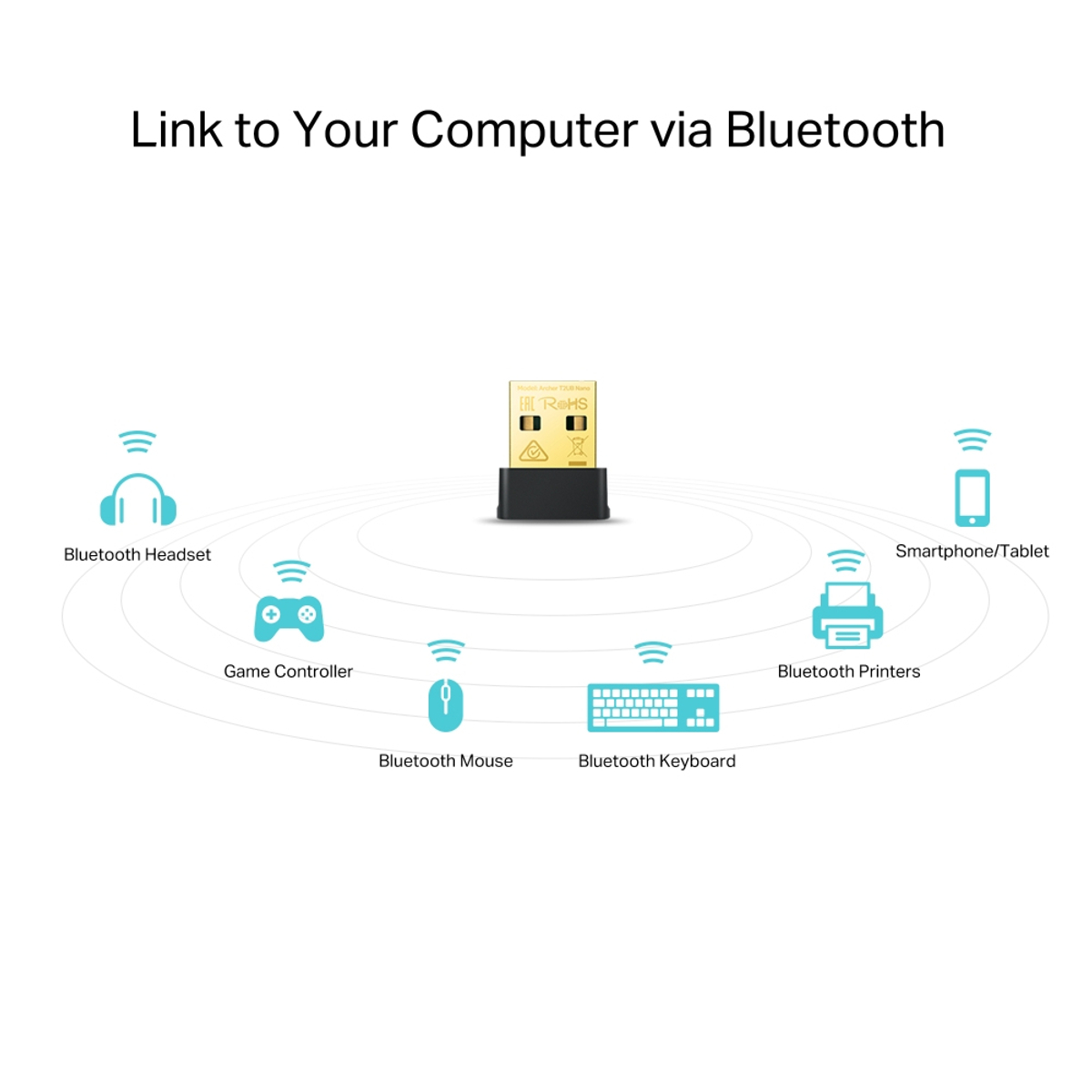 AC600Nano Wi-Fi Bluetooth4.2 USB Adapter