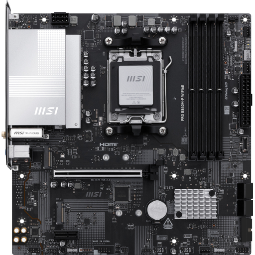 MB AMD AM5 B840M-P PRO WIFI6E D5 MATX