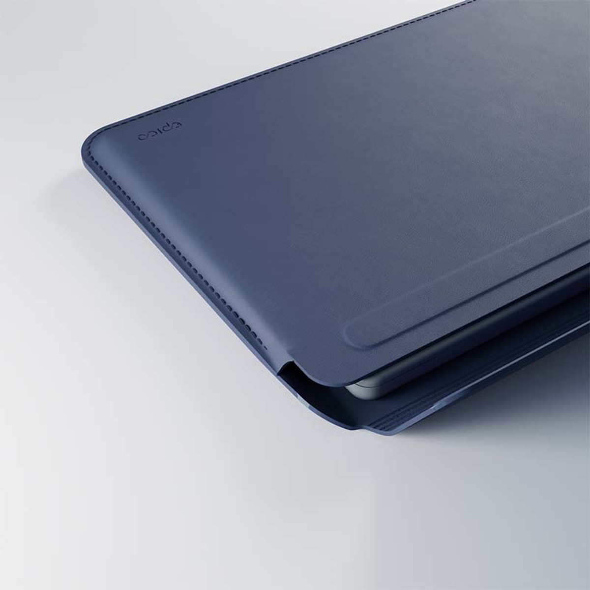 Leather Sleeve For MacBook 15 - Blue