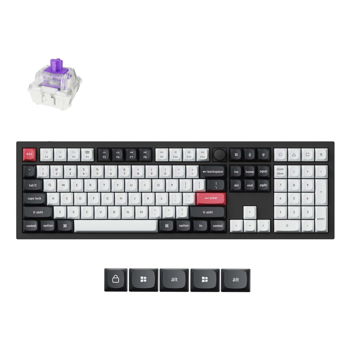 Q6H-M1-UK 96% Keyboard
