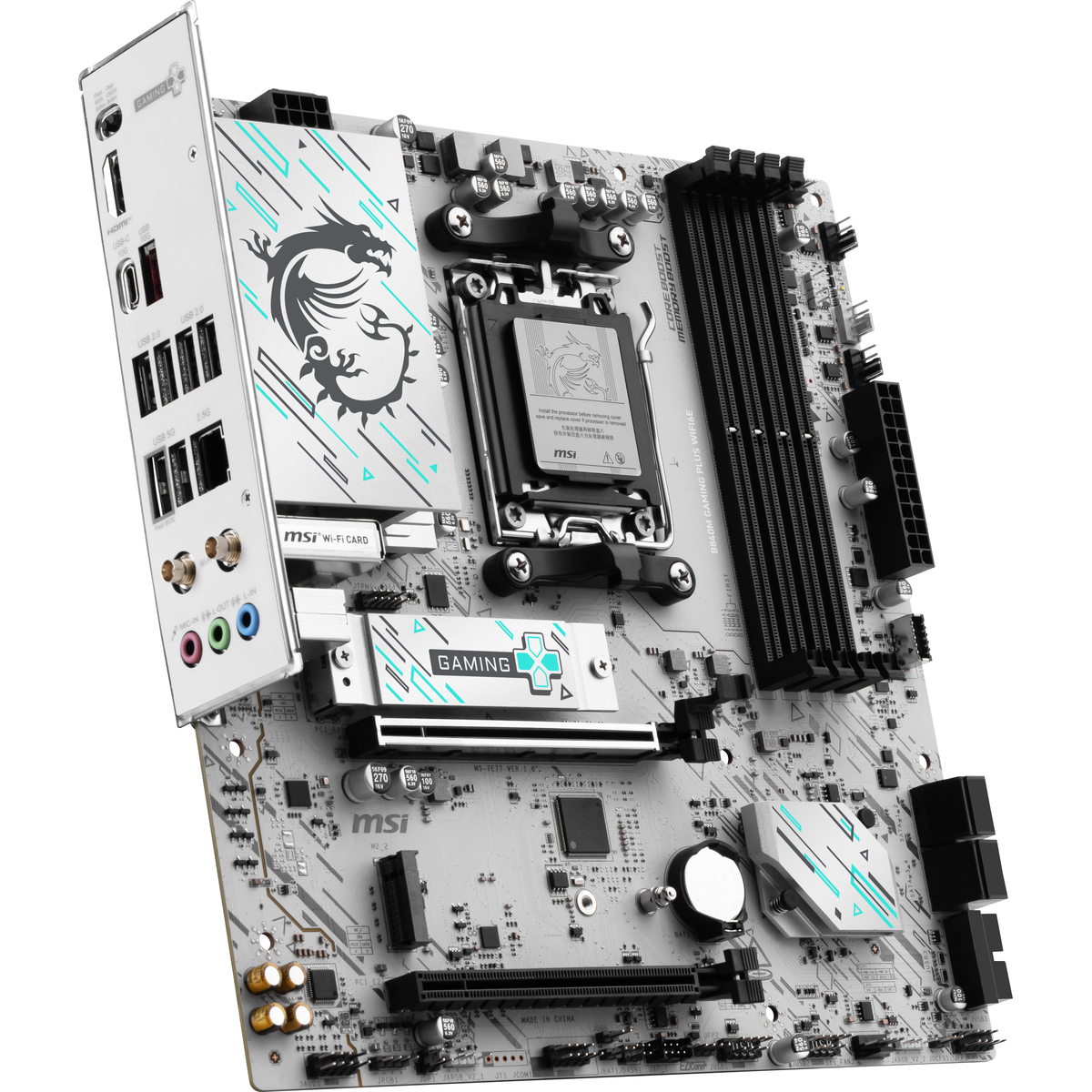 MB AMD AM5 B840M GAM PLUS WIFI6E D5MATX