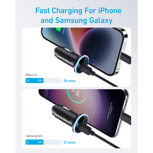 325 1A1C 53W PD Car Charger