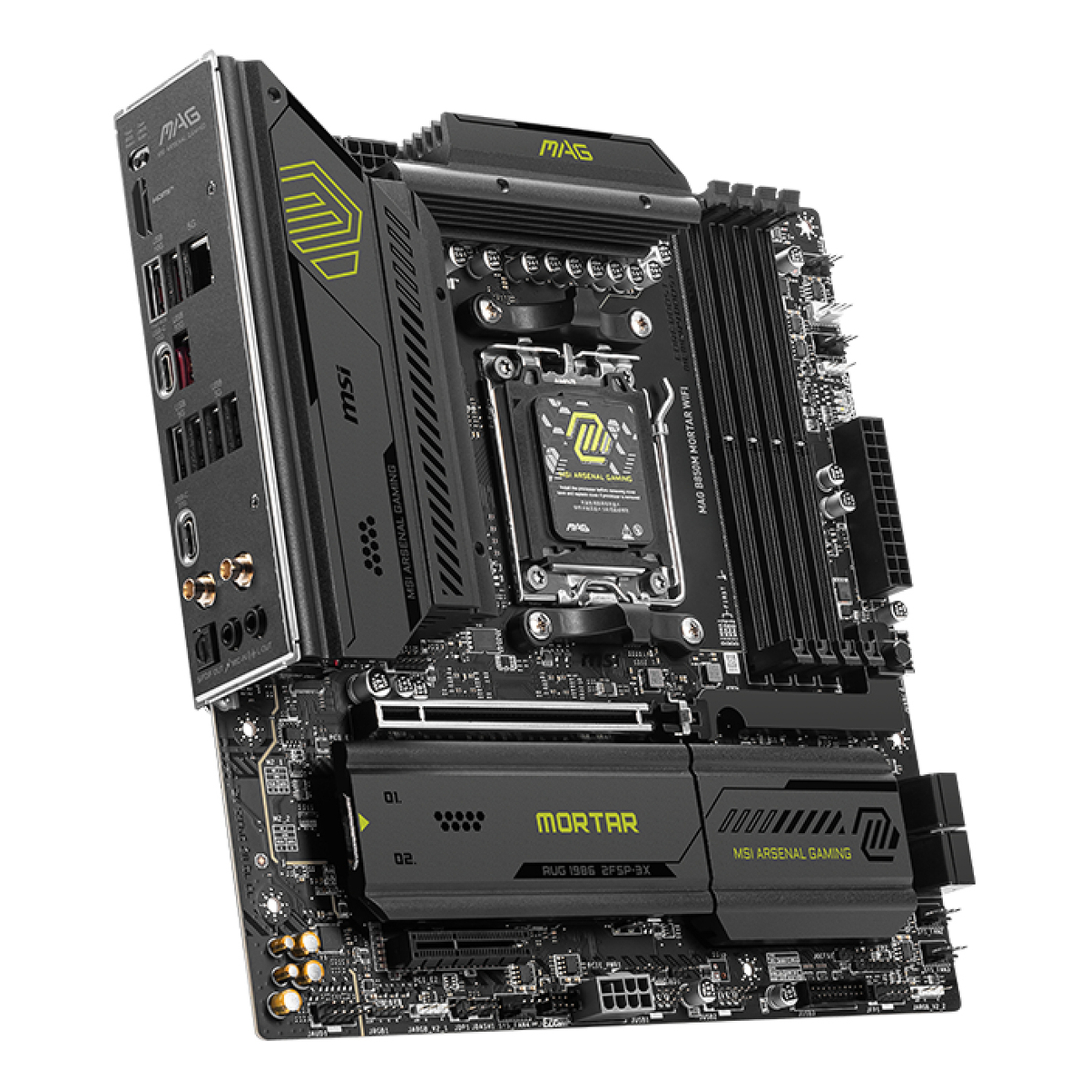 MB AMD AM5 MAG B850M MORTAR WIFI D5 MATX