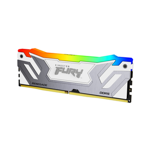 Kingston, D5 CUD 8400 1x24GB Renegade RGB WhiteXMP