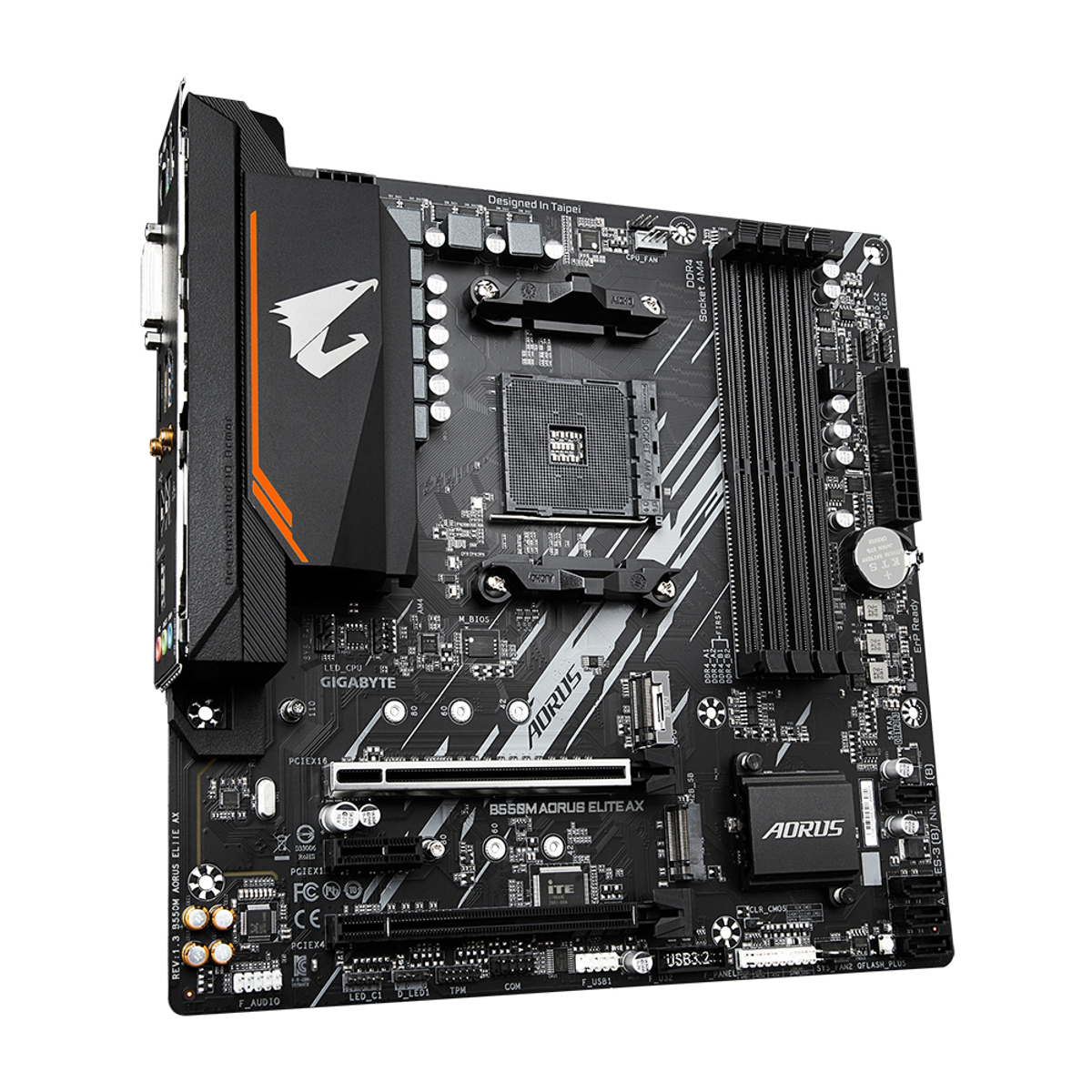 MB AMD B550M Aorus Elite AX D4 MATX