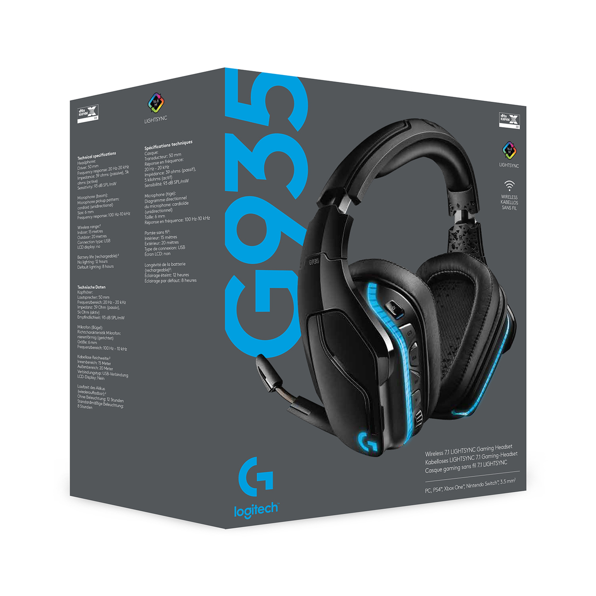 G935 Lightsync Gaming Headset