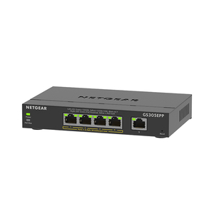 Netgear, 5PT GE PLUS SWCH W/ HI-PWR POE+