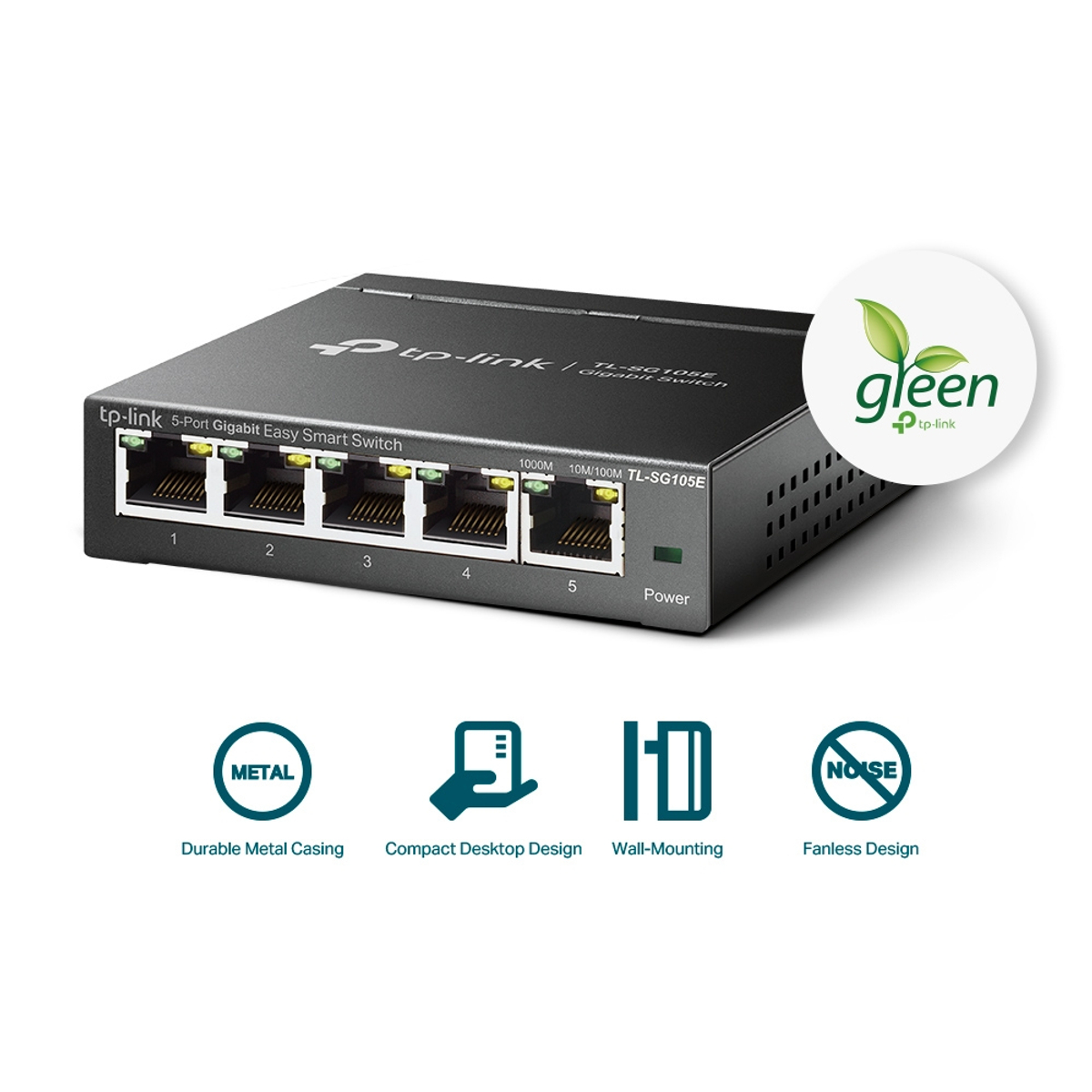 5-Port Gigabit Easy Smart Switch