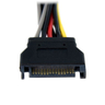 6in SATA Power Y Splitter Cable Adapter