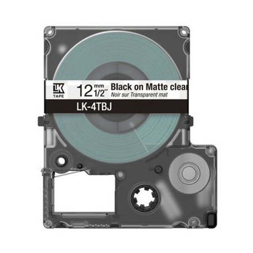 Matte Clear/Black 12mm LK-4TBJ