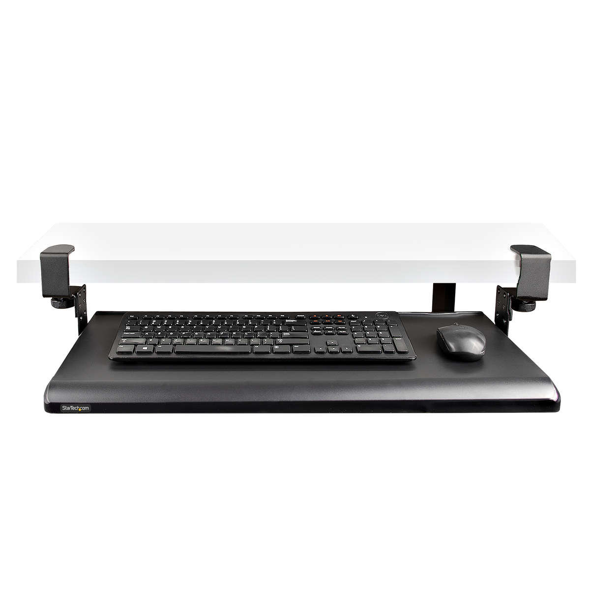 Under-Desk Keyboard Tray Adjustable