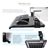 Under-Desk Keyboard Tray Adjustable