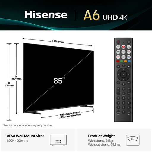 Hisense 85