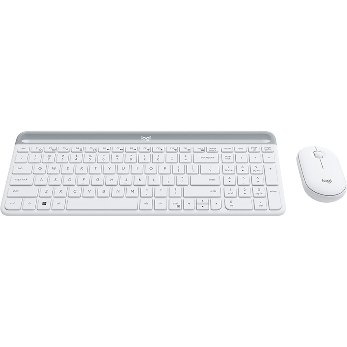 Slim Keyboard+Mouse Combo MK470 OFFWHITE