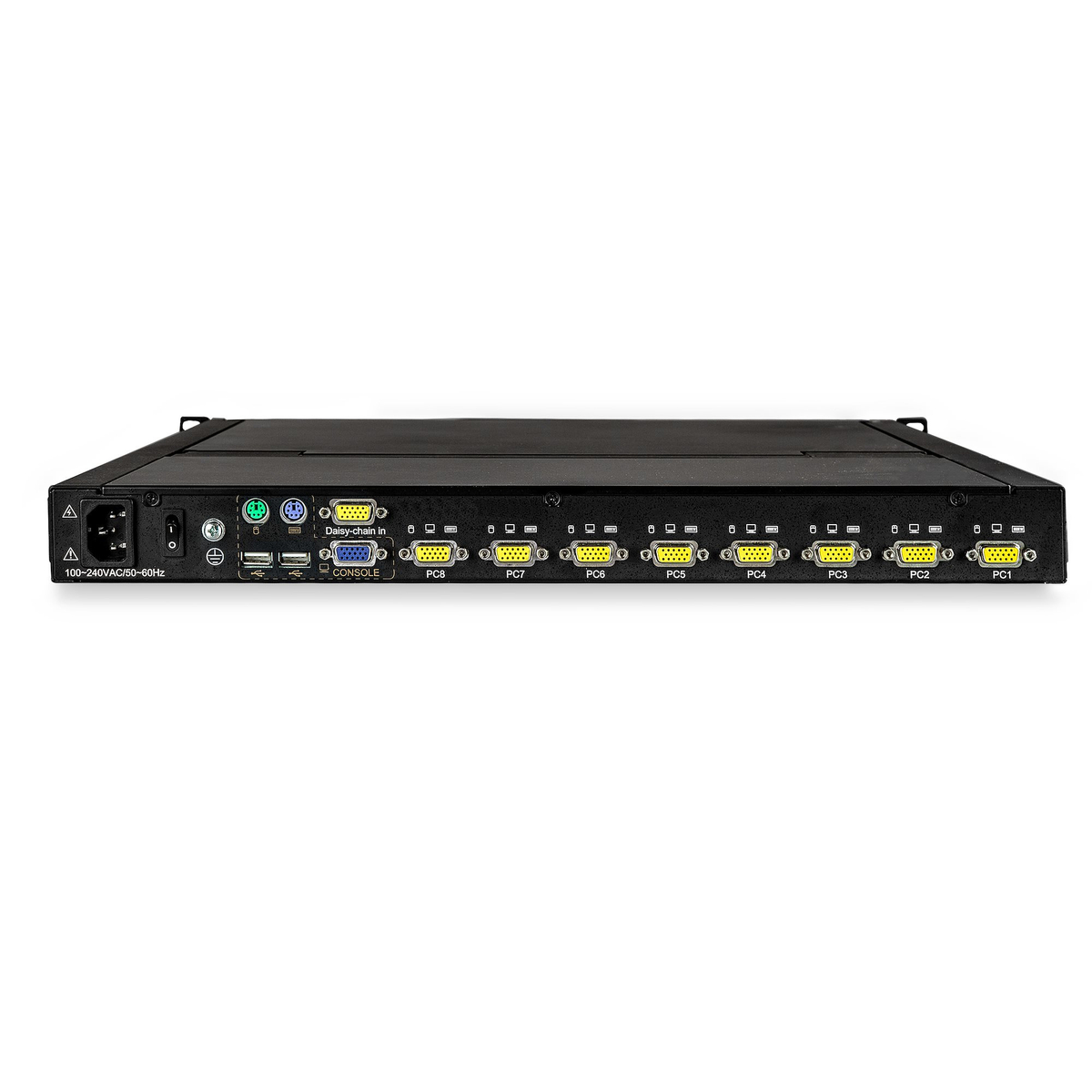 Rack KVM Console - 8 Port VGA - 17