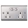 MiHome Smart 6MM 2 Power Socket - Steel