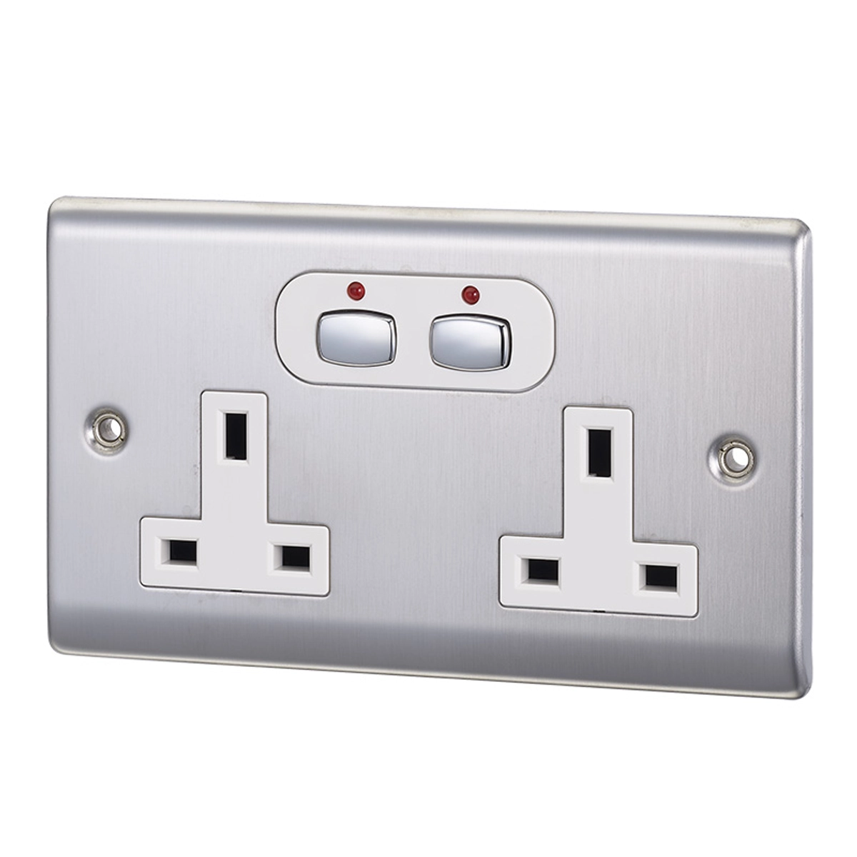 MiHome Smart 6MM 2 Power Socket - Steel