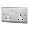 MiHome Smart 6MM 2 Power Socket - Steel