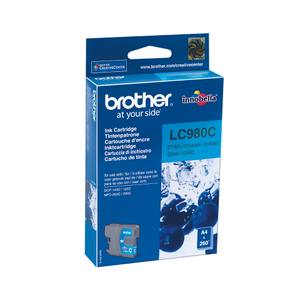 Brother, LC980C Cyan 260 Pages Ink