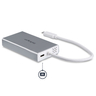 USB C Multiport Adapter - PD - Silver