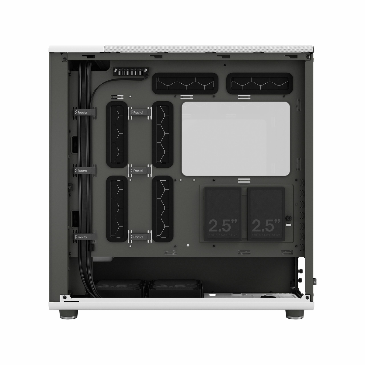 CASE North XL Chalk White TG Clear