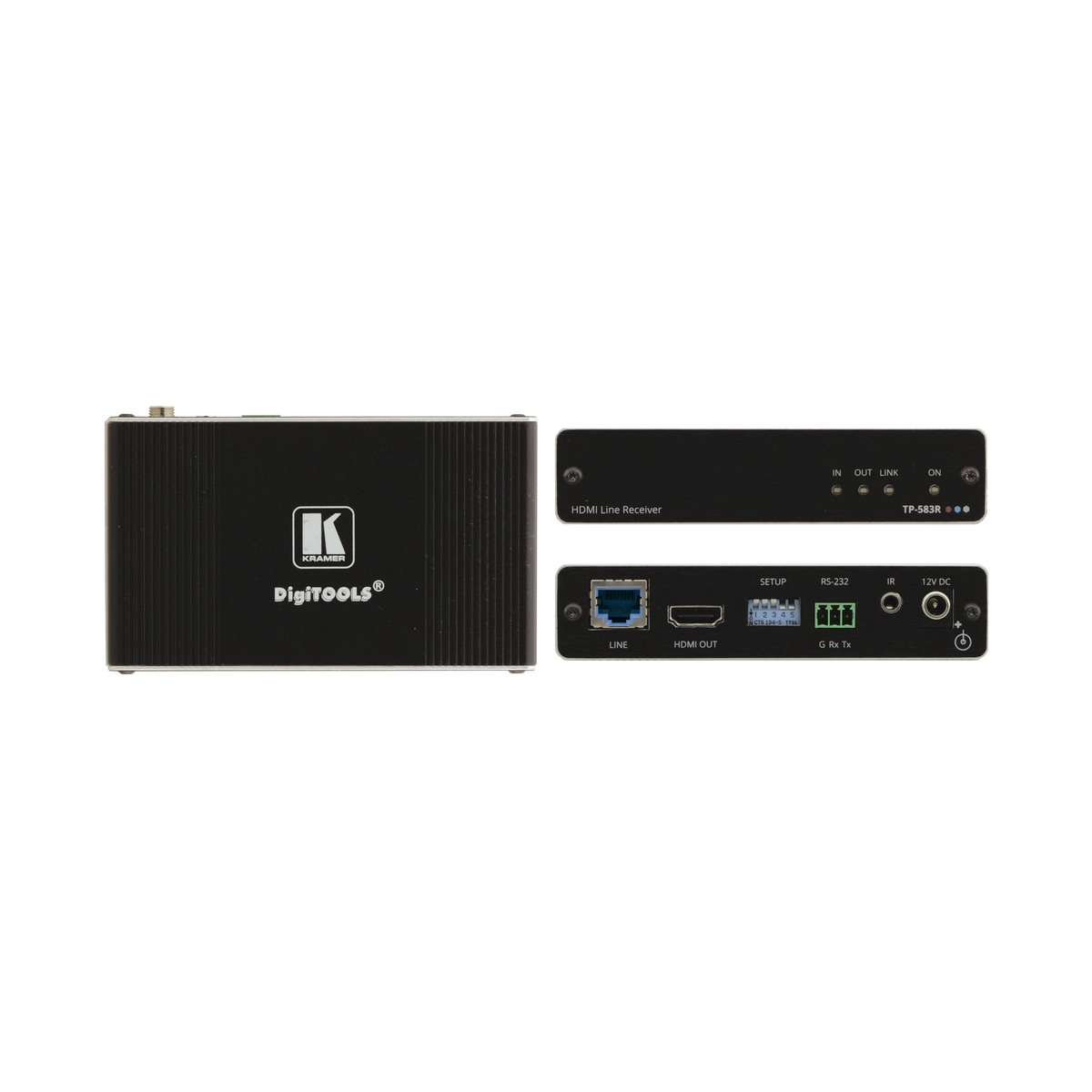 4K HDR HDMI Receiver RS-232 IR over Long