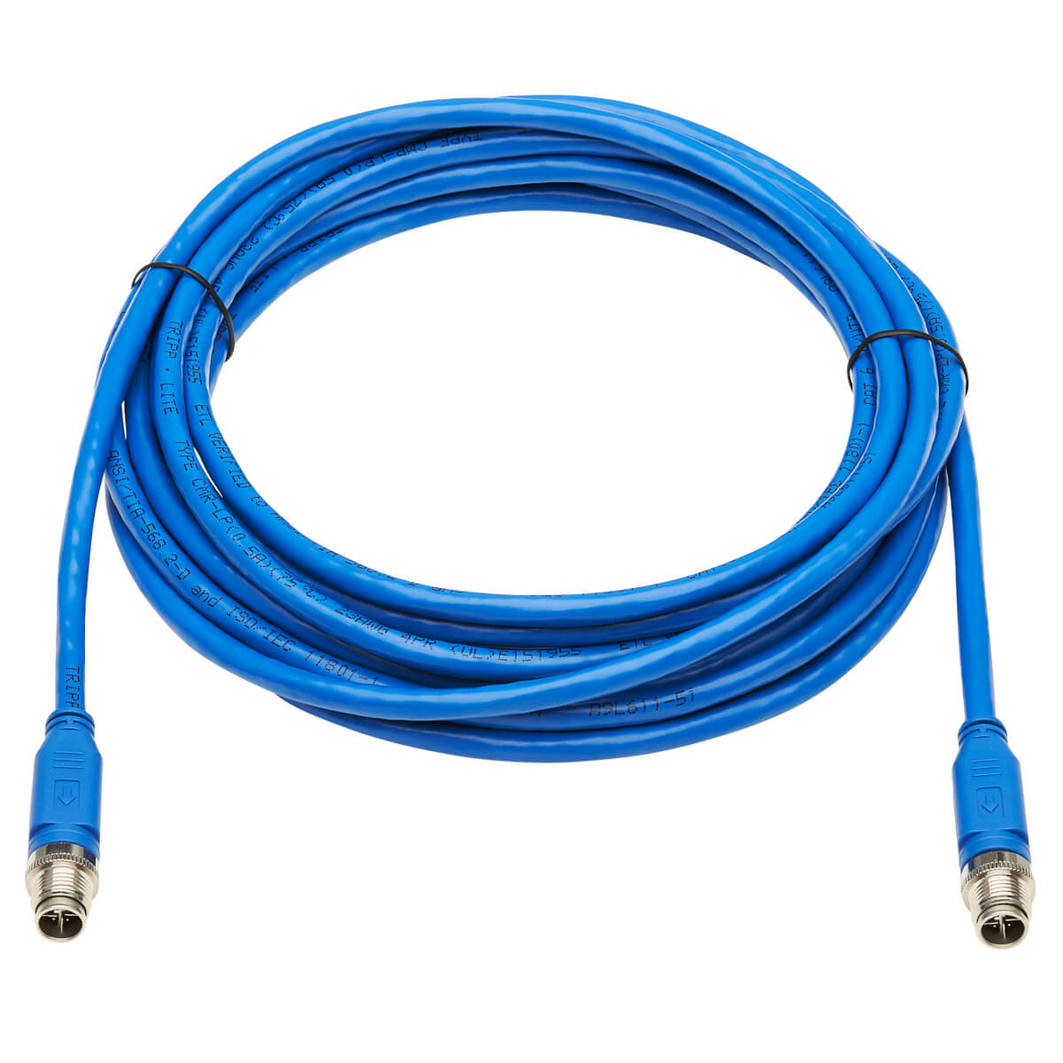CAT6 1G UTP ETHERNET CBL M/M IP68 POE 3M