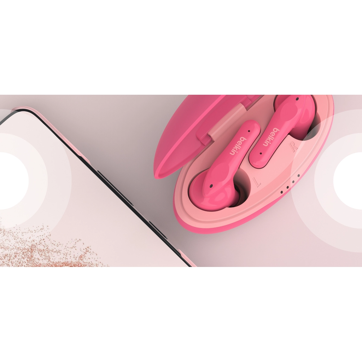 Soundform Wireless Earbuds Pink