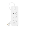 Surge Protection with USB C 6 Outlet