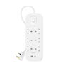 Surge Protection with USB C 6 Outlet