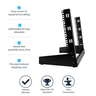 8U Desktop Rack 2 post open frame