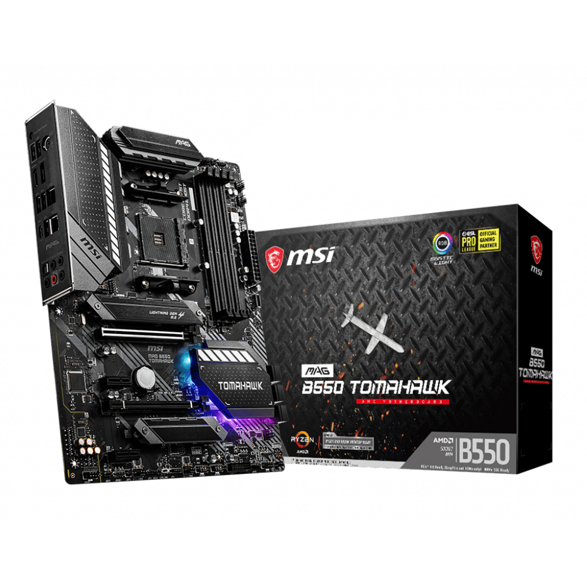 MB AMD AM4 MPG B550 Tomahawk D4 ATX