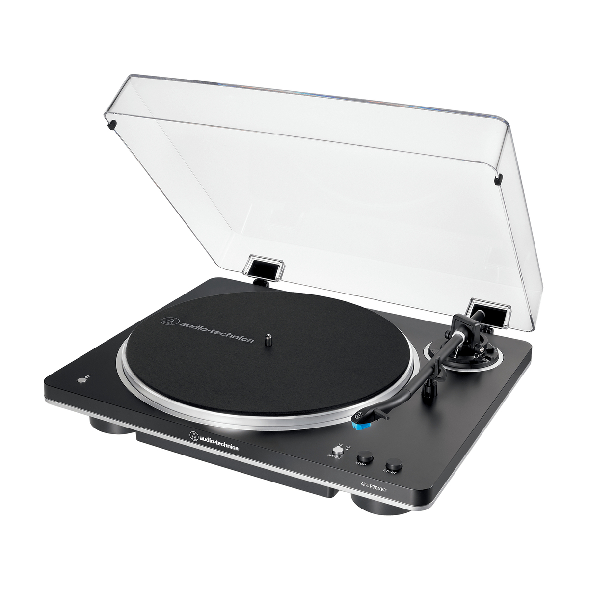 Wireless Belt-Drive Turntable Blk/Silver