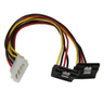 12 LP4-2x SATA Power Y Cable Splitter
