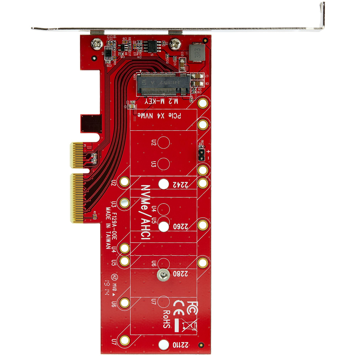 x4 PCI Express to M.2 PCIe SSD Adapter