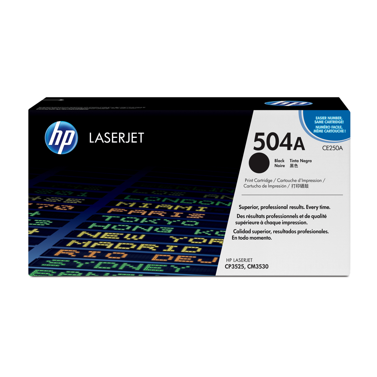 Black Toner Hp Ce250A (Hp Cp3520)