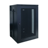 18U Wall mount Rack w/Door & Side Panels