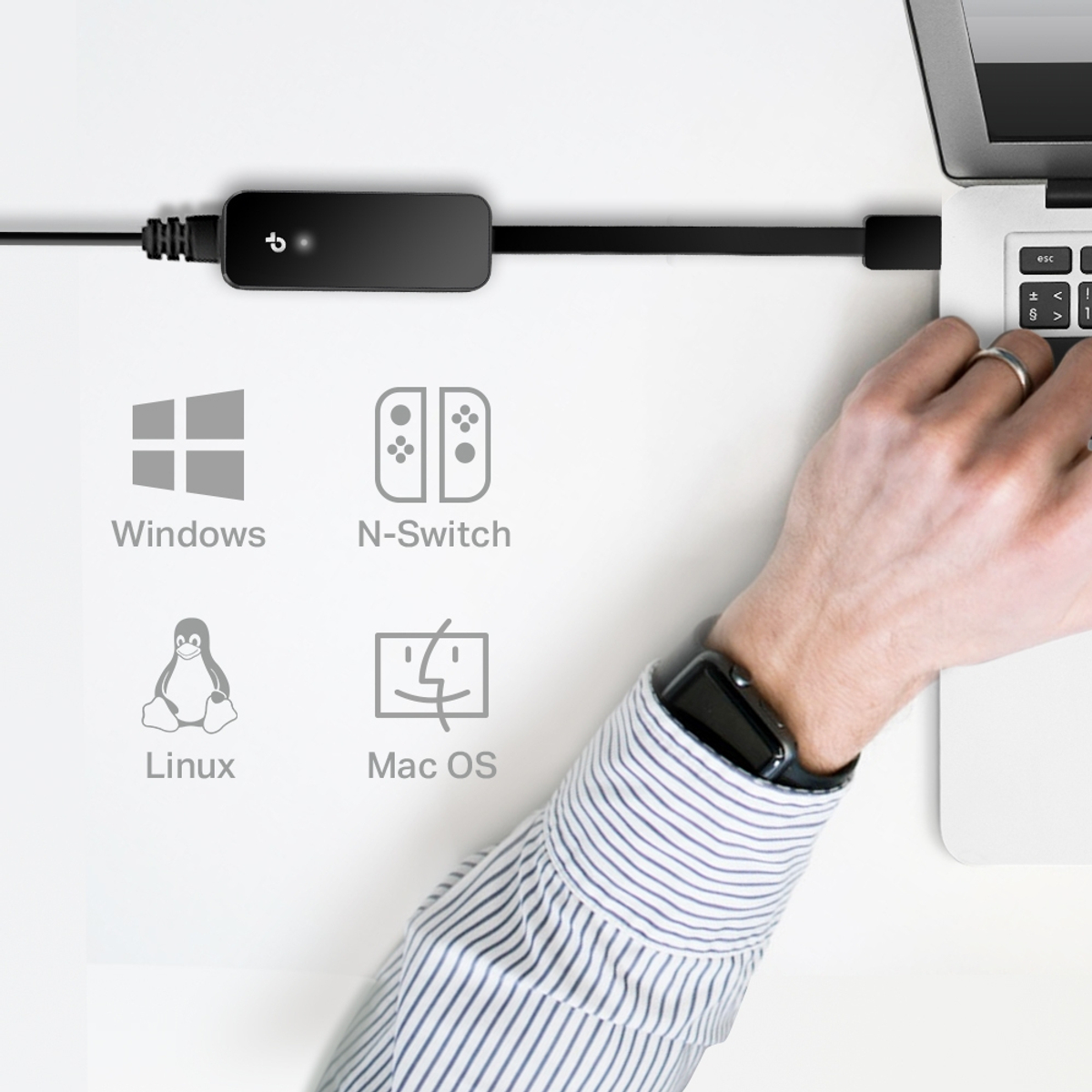 USB3.0 RJ45 Gbp Ethernet Network Adapter