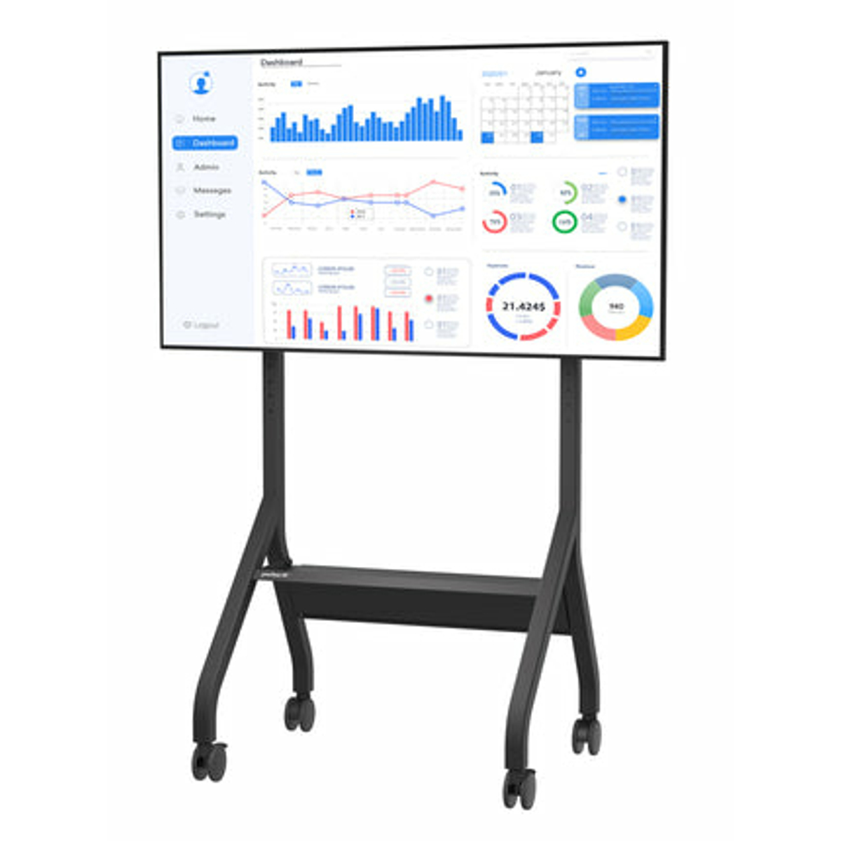 Flat Panel Trolley for 55