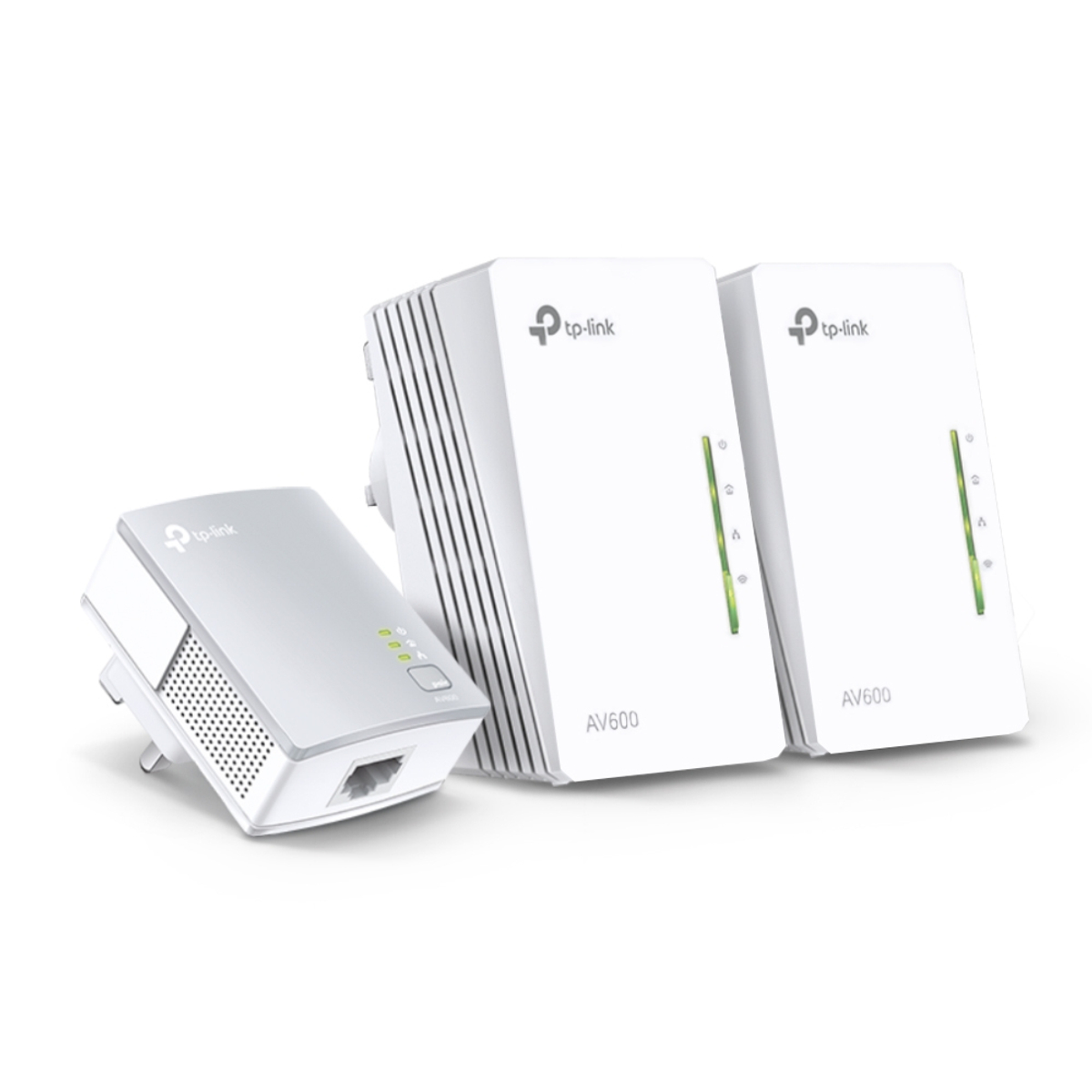 AV600 P-line Uni Wi-Fi Re 2 Ports Kit