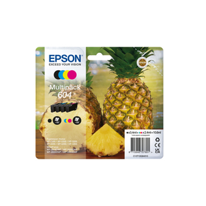 Epson, 604  Ink  Multipack 3.4ml + 3 x 2.4ml