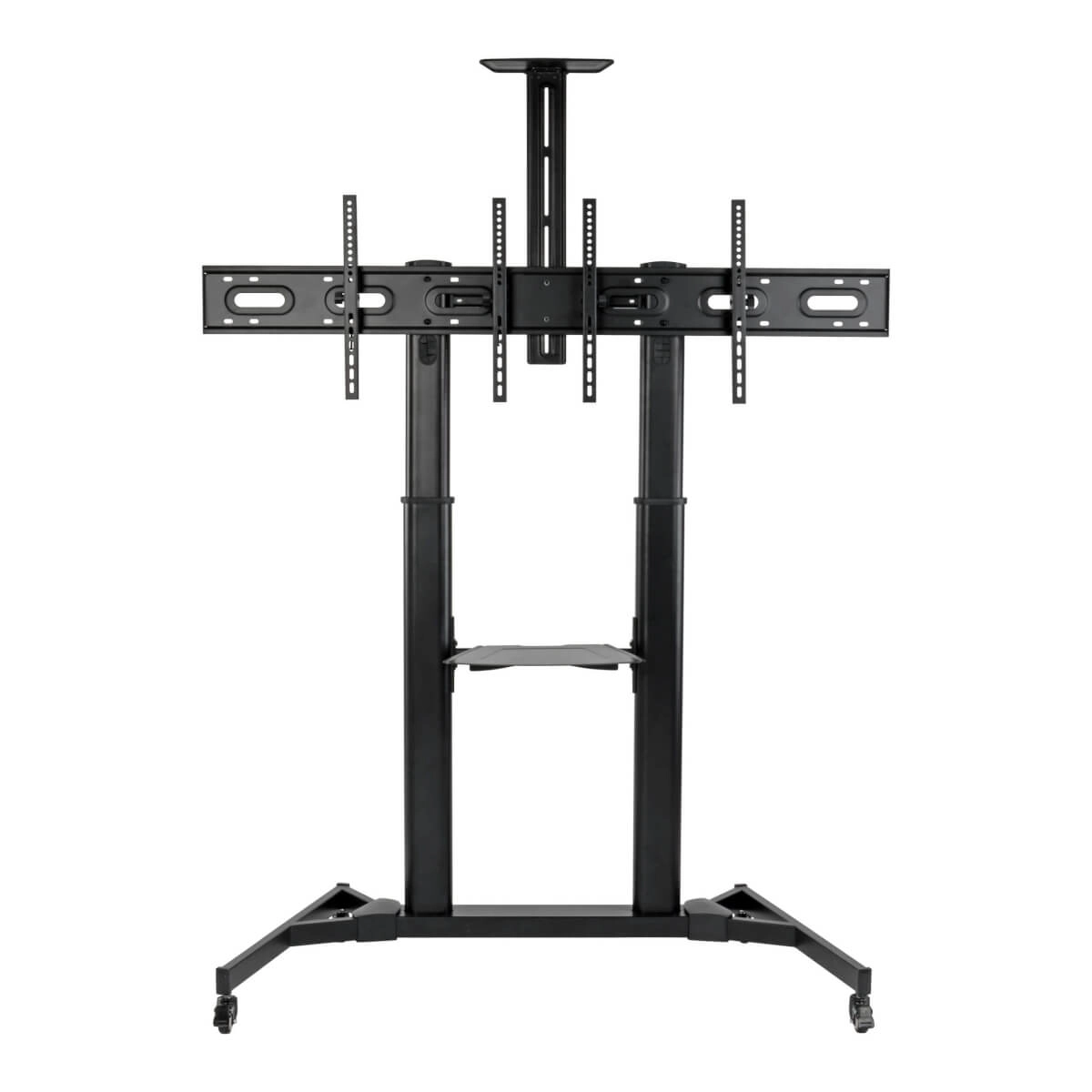 Dual Screen Mobile TV Cart 35-45in TVs