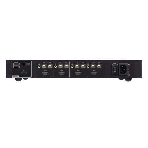 4P USB Single HDMI PP4 Secu KVM CAC