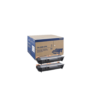 Brother, TN3380TWIN Black 8k Pages Toner