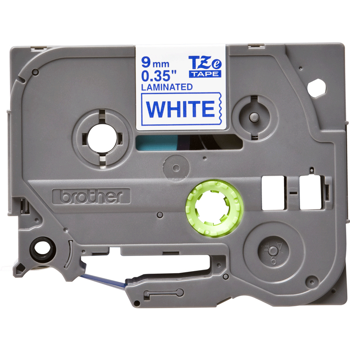 TZE223 9mm Blue On White Label Tape