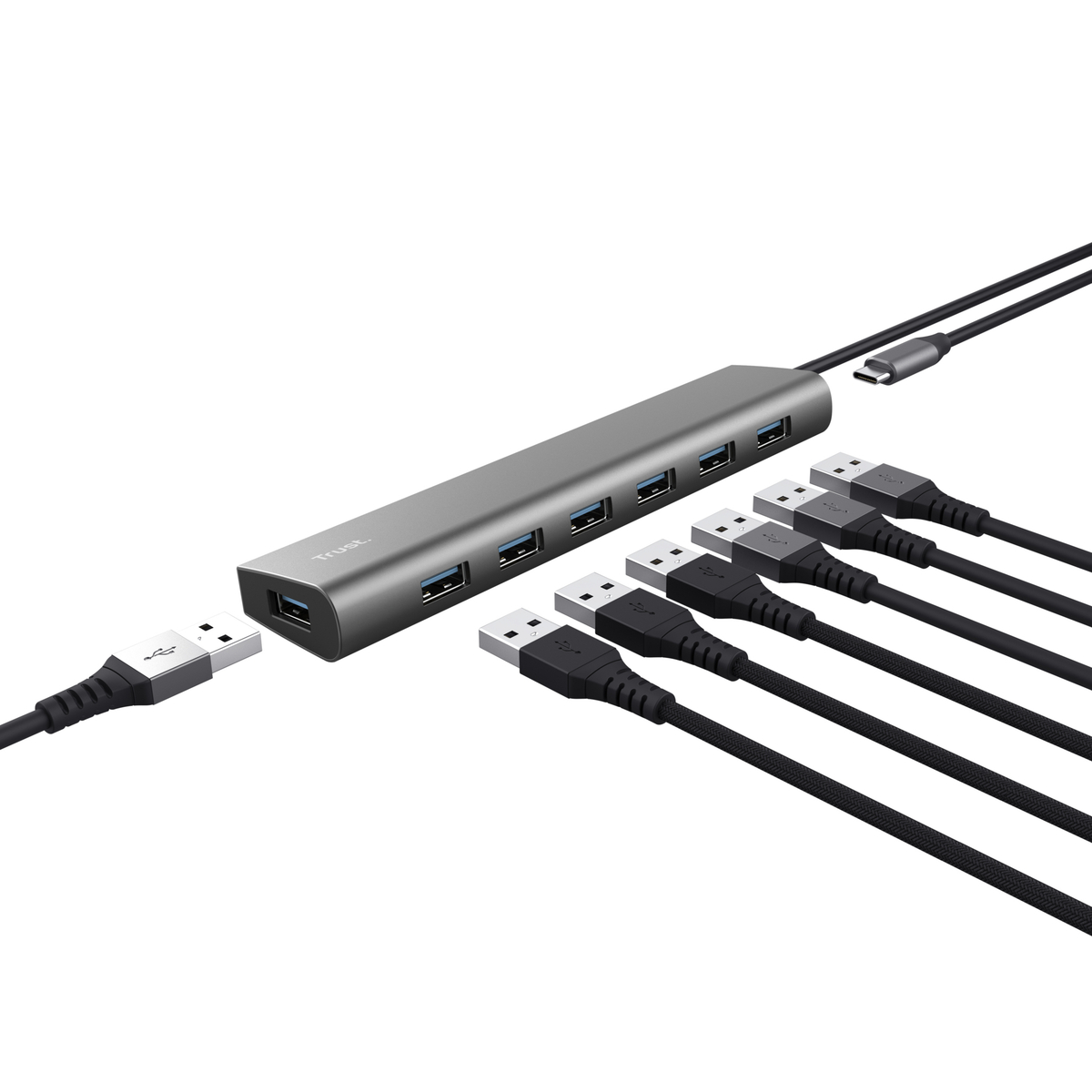 HALYX 7 PORT USB HUB